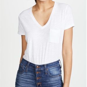 Madewell Women V Neck Whisper Tee